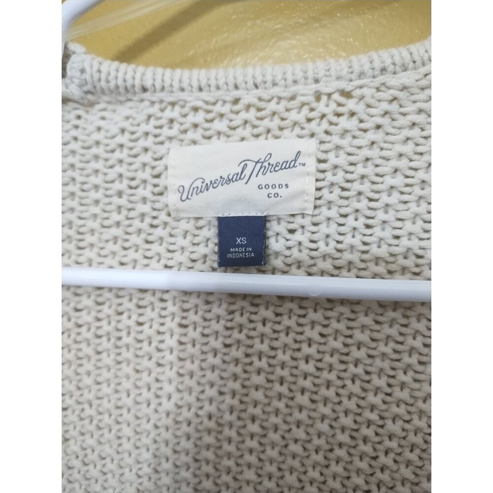 Universal Thread Open Front Ruffled Cotton Blend … - image 2